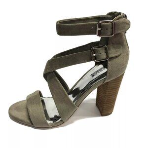 Carlos Santana, Laura, Light Green Strappy High Heels, Size 10M